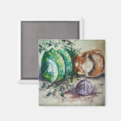 Schelpschelpen voor de schilderijen in de Magnet A (Voorkant / Achterkant)