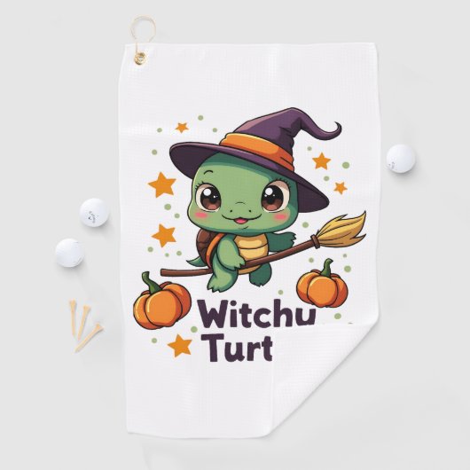 schelpschildpad golfhanddoek (Insitu)