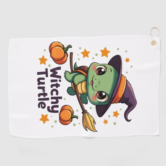 schelpschildpad golfhanddoek (Horizontaal)