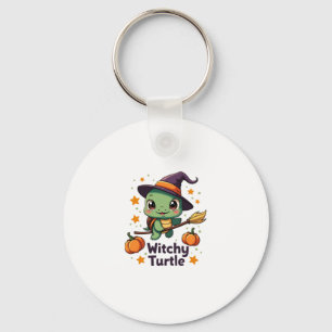 schelpschildpad sleutelhanger