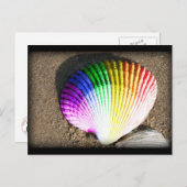 schelptrots briefkaart (Voorkant / Achterkant)