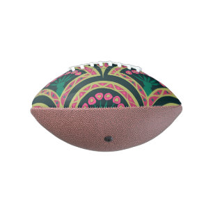 schelpvormig groen patroon american football