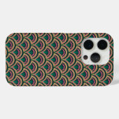 schelpvormig groen patroon Case-Mate iPhone case (Achterkant (horizontaal))