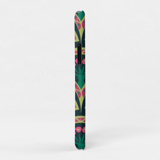 schelpvormig groen patroon Case-Mate iPhone case (Achterkant/rechts)