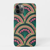 schelpvormig groen patroon Case-Mate iPhone case (Achterkant)