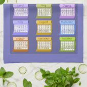 Scheluwbouten van stof 2018 kalendertheedoek theedoek (Gevouwen)