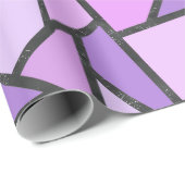 Scheluwen van lila gekleurd glas cadeaupapier (Rol Hoek)