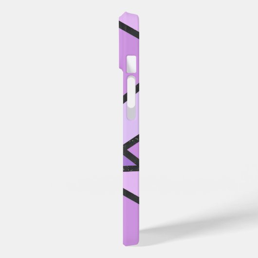 Scheluwen van lila gekleurd glas Case-Mate iPhone case (Achterkant / Links)