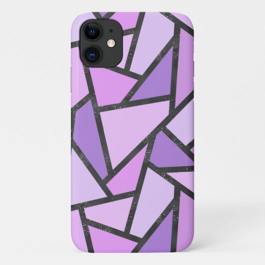 Scheluwen van lila gekleurd glas Case-Mate iPhone case (Achterkant)