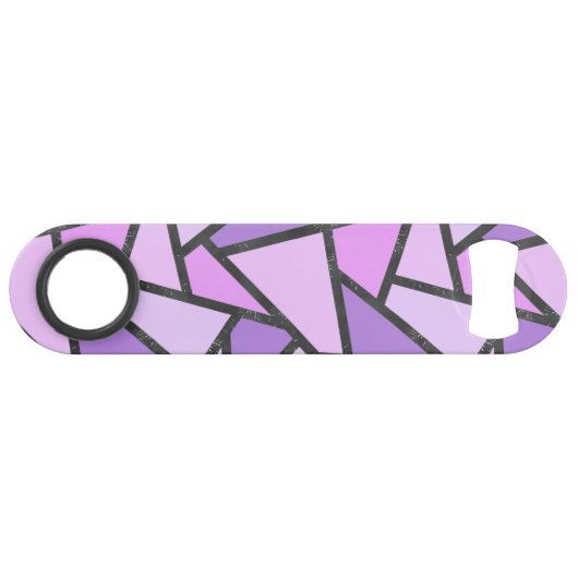 Scheluwen van lila gekleurd glas speed flessenopener (Voorkant (Horizontaal))