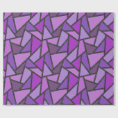 Scheluwen van paars gekleurd glas cadeaupapier (Vlak)
