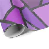 Scheluwen van paars gekleurd glas cadeaupapier (Rol Hoek)
