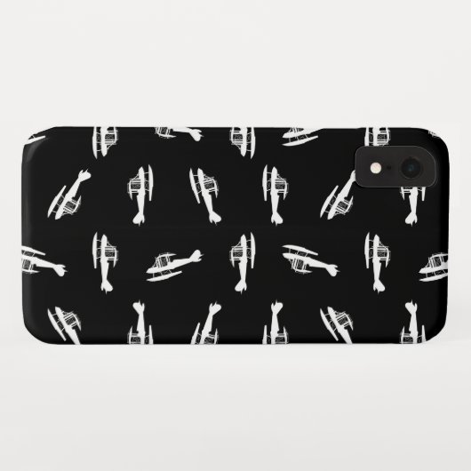 Scheluwvliegtuigen met wieltjes afdrukken Patroono Case-Mate iPhone Case (Achterkant (horizontaal))