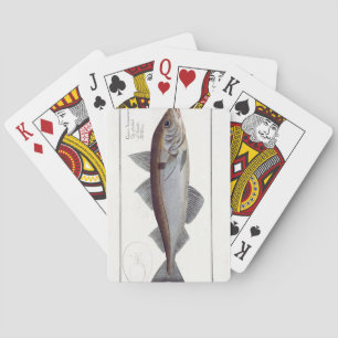 Schelvis (Gadus Aeglefinus) bord LXII uit Ichthy Pokerkaarten