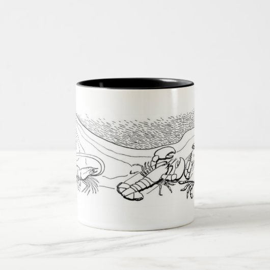 Schelvis Tweekleurige Koffiemok (Center)