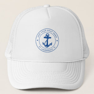 Schelvisanker Bootsnaam Strandtrip Trucker Pet
