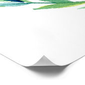 Schema Laurel Wreath Olive Leaf Branch Mod Poster (Hoek)