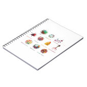 Schema met verschillende soorten virussen notitieboek (Linkerzijde)