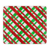 Schema rode groene Waterverf Snijplank (Voorkant)