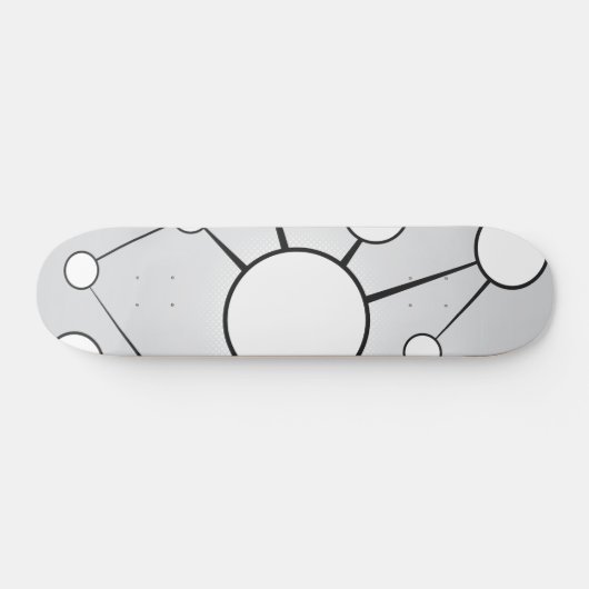 Schema sociale cirkels skateboard (Horizontaal)