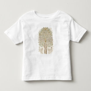 Schema van de 97 stations van de regimes kinder shirts