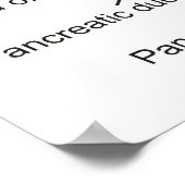 Schema van de galblaas van het humane galstelsel poster (Hoek)