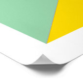 Schema van de genetische code met aminozuurresidue poster (Hoek)