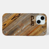 Schema van de houten plaat *Persoonlijk * Case-Mate iPhone Case (Achterkant (horizontaal))