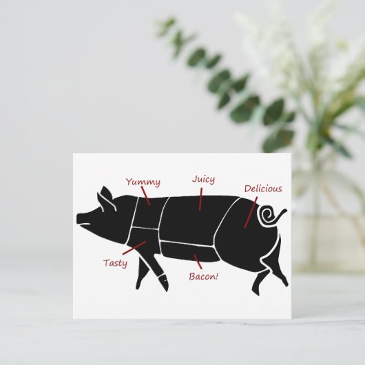 Schema van de igrafiek briefkaart (Staand voorkant)