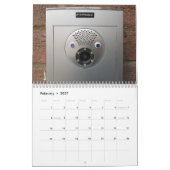 Schema van de jaarbombardementen 2019 kalender (Feb 2027)