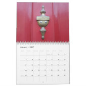 Schema van de jaarbombardementen 2019 kalender (Jan 2027)
