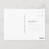 Schema van de Tanden en de Palate Briefkaart (Achterkant)