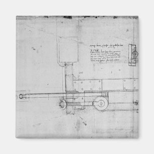 Schema van een mechanische bouten magneet