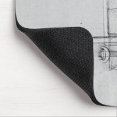 Schema van een mechanische bouten muismat (Hoek)