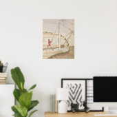 Schema van een watertoevoermethode poster (Thuiskantoor)