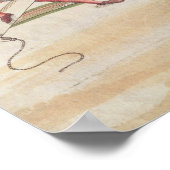 Schema van een watertoevoermethode poster (Hoek)