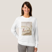 Schema van een watertoevoermethode t-shirt (Voorkant volledig)
