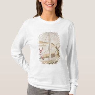 Schema van een watertoevoermethode t-shirt