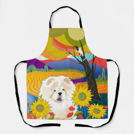 SCHEMA VAN HET schort "KRUIDEN"