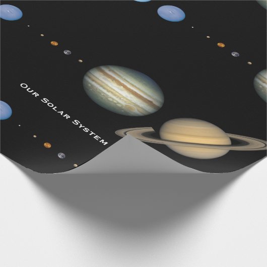 Schema van NASA-zonnecentrales Cadeaupapier (Hoek)