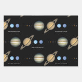 Schema van NASA-zonnecentrales Inpakpapier Vel (Voorkant 2)