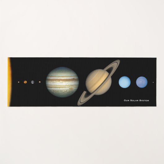 Schema van NASA-zonnecentrales Yogamat (Voorkant (horizontaal))