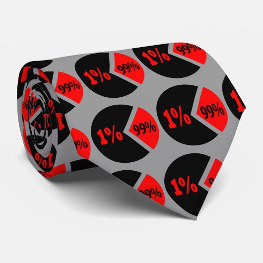 Schema van onrecht stropdas (Opgerold)