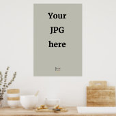 Schema voor 24x36 afdrukken poster (Keuken)