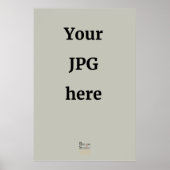 Schema voor 24x36 afdrukken poster (Voorkant)