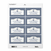 Schema voor buisvormige binnenbekleding etiket (Full Sheet)