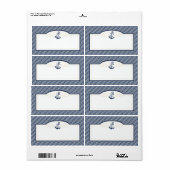 Schema voor buisvormige binnenbekleding etiket (Full Sheet)