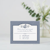 Schema voor buisvormige binnenbekleding RSVP kaartje (Staand voorkant)