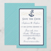 Schema voor buisvormige binnenbekleding save the date (Voorkant / Achterkant)