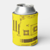 Schema voor circuitkaart blikjeskoeler (Blikje Voorkant)